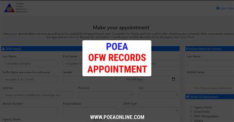 poea iloilo online appointment|How to Book OFW Records Appointment Online.